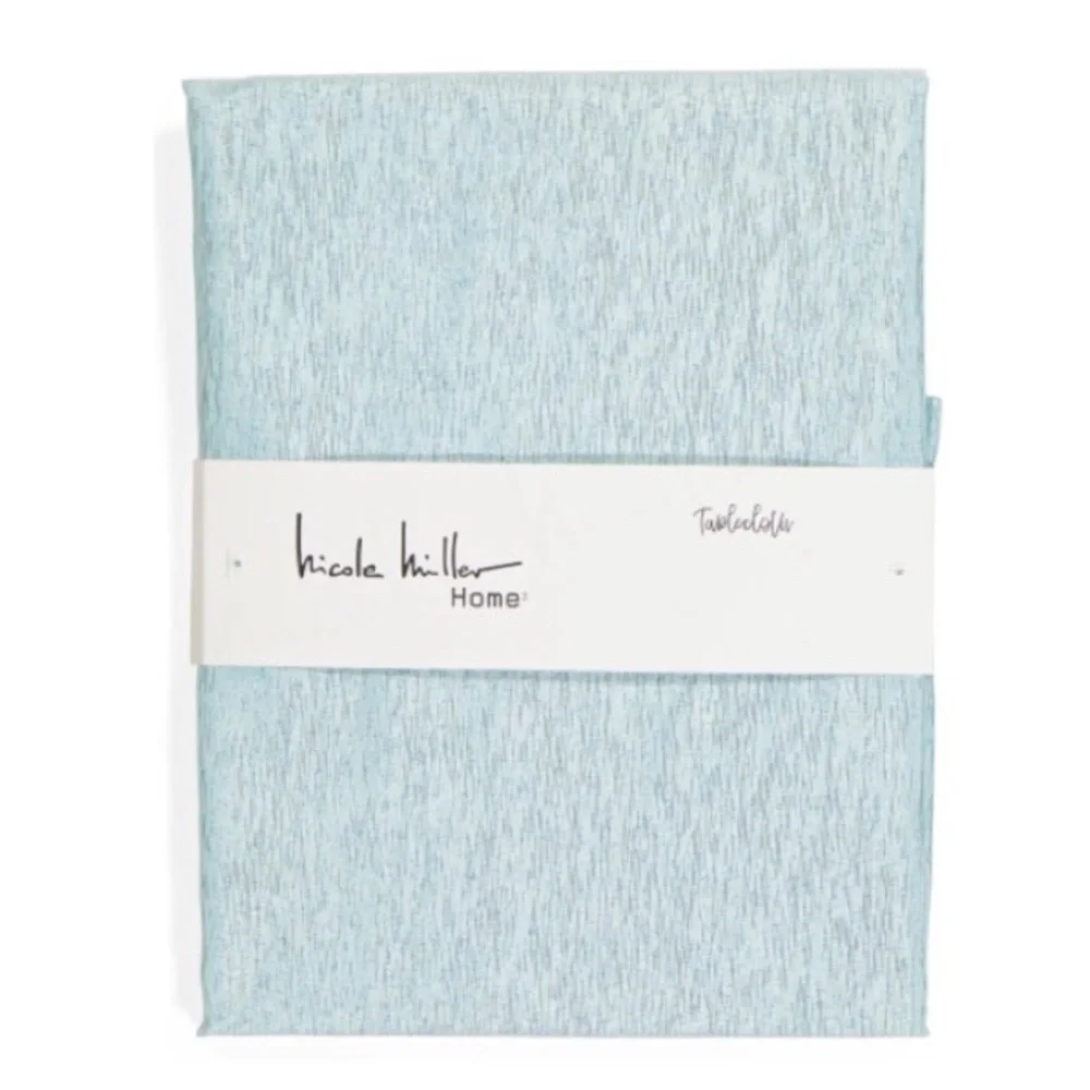 Nicole Miller Home “Seafoam” Tablecloth - Picture 1 of 5